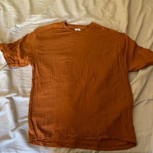 Zara Orange Shirt